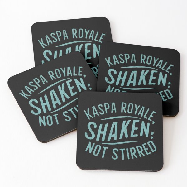 Item preview, Kaspa. Unforkable. Unstoppable. designed and sold by RadDeck.