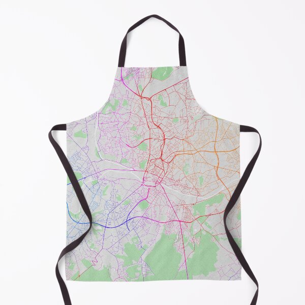 Item preview, Charleroi City Map of Hainaut, Belgium - Colorful designed and sold by deMAP.