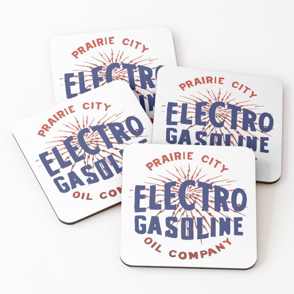 Item preview, Vintage Electro Gasoline - Prairie City Oil Company designed and sold by QuayTradingCo.
