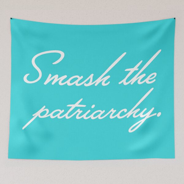 Item preview, Smash the Patriarchy V2 - White designed and sold by sillyjess.
