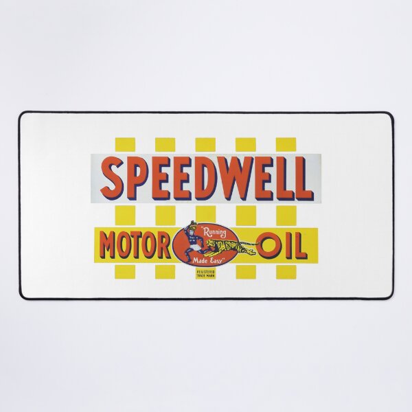 Item preview, Vintage Speedwell Motor Oil - Running Made Easy designed and sold by QuayTradingCo.