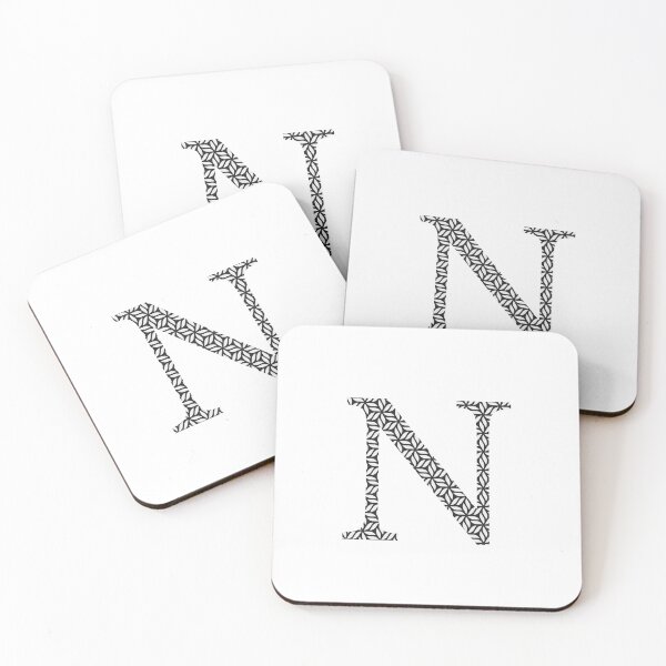 Item preview, Letter N designed and sold by SwiftStickerz.