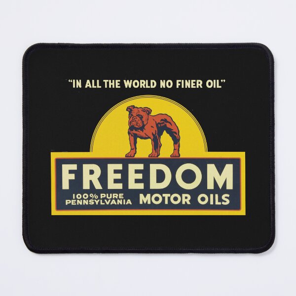 Item preview, Vinteage Freedom Motor Oils - In All The World No Finer Oil designed and sold by QuayTradingCo.