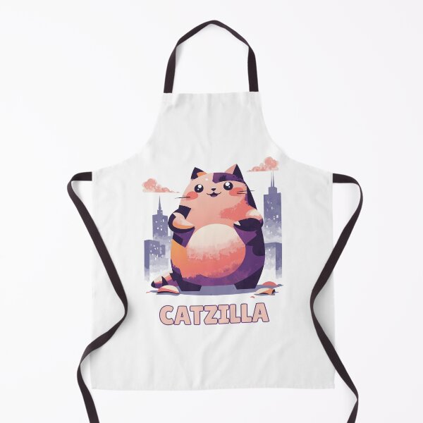 Item preview, Catzilla Attack | Cute Chubby Monster Kitty designed and sold by NovaProArt.