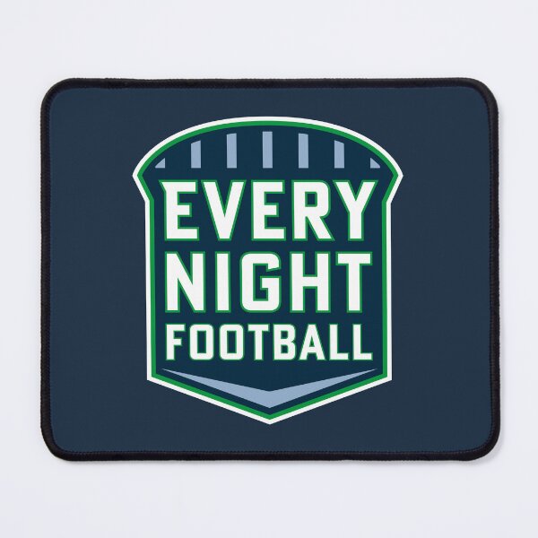 Item preview, Every Night Football - Partial Badge Logo (on navy) designed and sold by GX3-Creative.