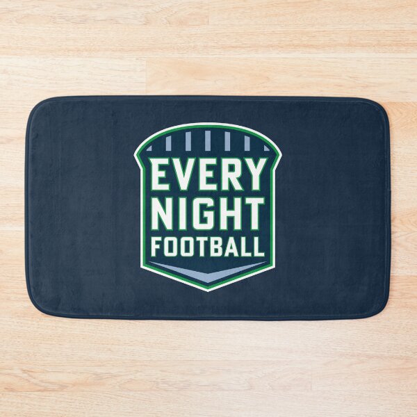 Item preview, Every Night Football - Partial Badge Logo (on navy) designed and sold by GX3-Creative.