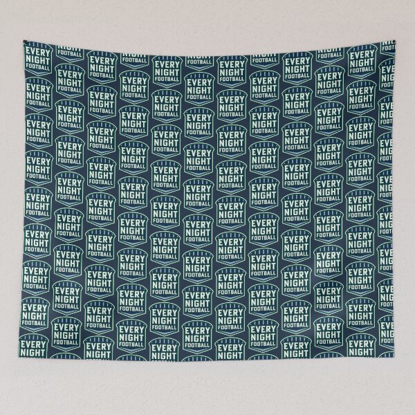 Item preview, Every Night Football - Partial Badge Logo (on navy) designed and sold by GX3-Creative.