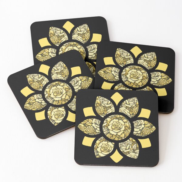Item preview, Yellow Rose Print designed and sold by AmberRoseWrites.