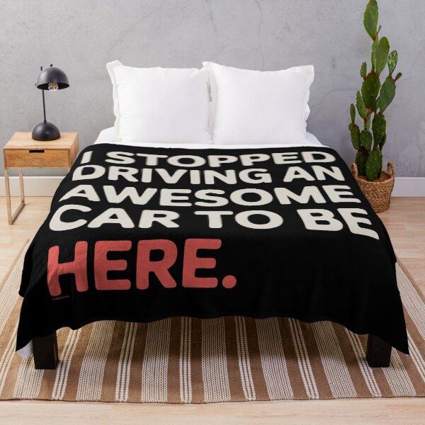 Item preview, I Stopped Driving An Awesome Car To Be Here designed and sold by Automotive Art by Greg.