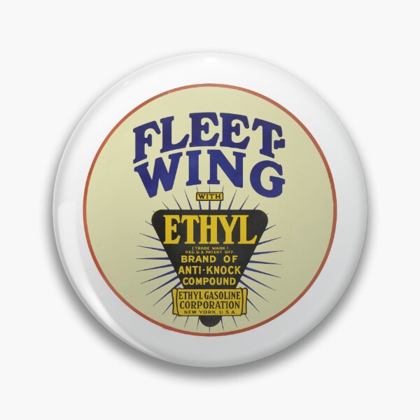 Item preview, Fleet Wing Ethyl Gasoline designed and sold by QuayTradingCo.