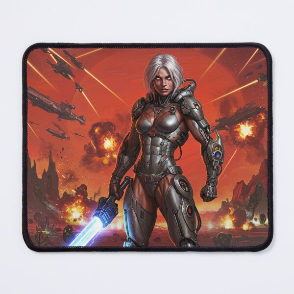 Item preview, Galactic Steel Star Warrior designed and sold by JonelleTshirts.