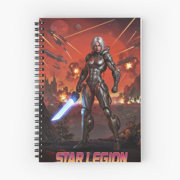 Item preview, Galactic Steel Star Warrior designed and sold by JonelleTshirts.