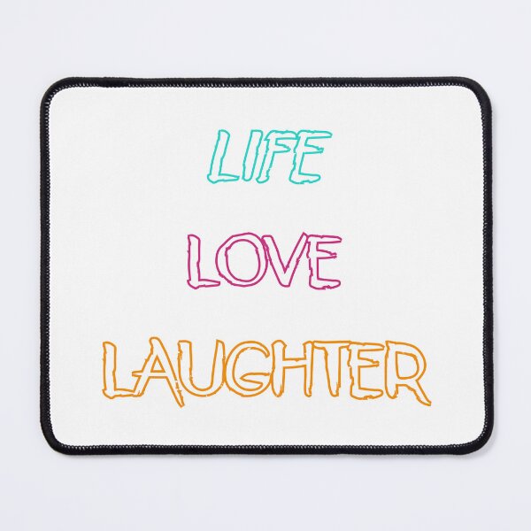 Item preview, LIFE.LOVE.LAUGHTER. designed and sold by My Little Art Bubble.