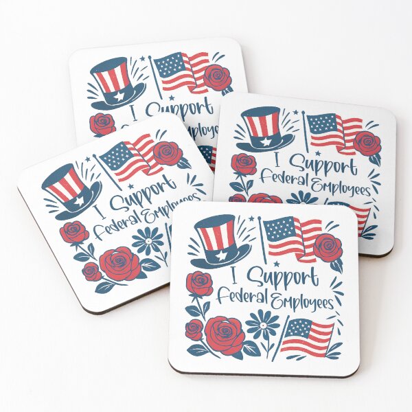 Item preview, I Support Federal Employees Patriotic designed and sold by AtriumHouse.