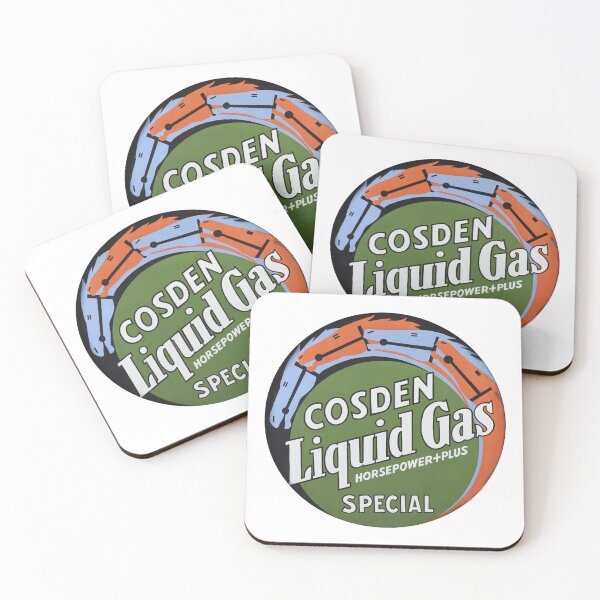 Item preview, Vintage COSDEN Liquid Gas - Horsepower Plus designed and sold by QuayTradingCo.