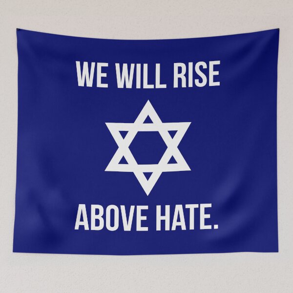 Item preview, We will rise above hate.  designed and sold by Rachel the Artist .