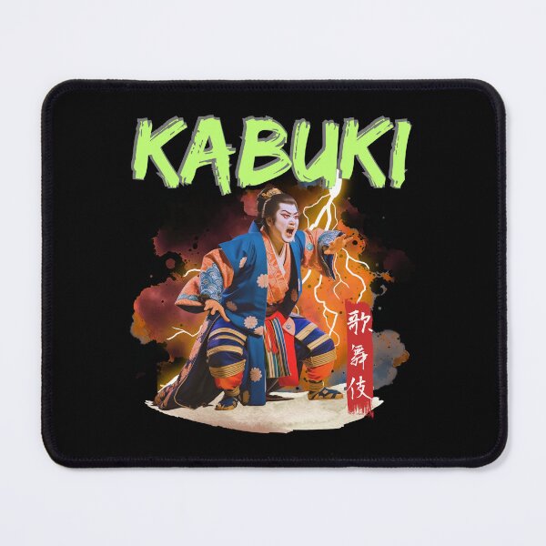 Item preview, Kabuki Actor with Thunder designed and sold by JAPANESE FAVORITES.
