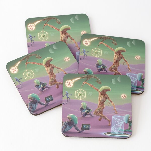 Item preview, Aliens Play -  Golf? designed and sold by shakespeare1212.