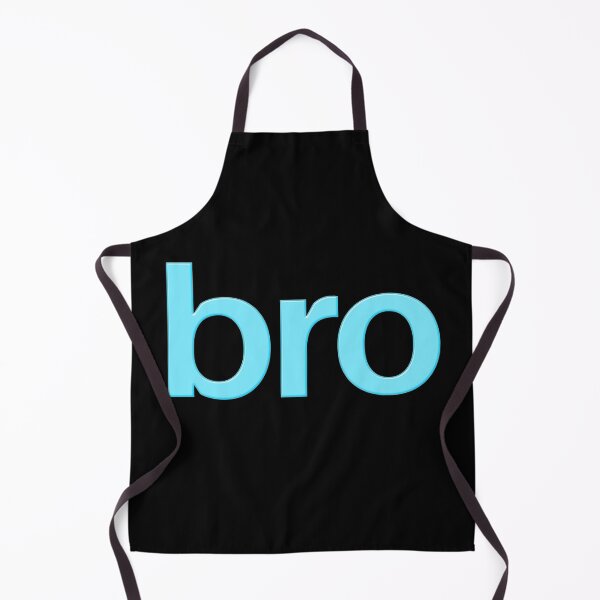 Item preview, bro in blue simple minimal typography designed and sold by Memes N Lore .