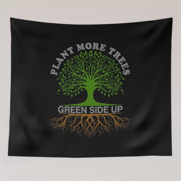 Item preview, Green Side Up: Plant More Trees Initiative - Eco Design 1 designed and sold by Bearded Jester Designs.