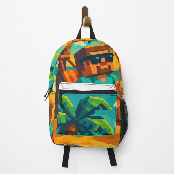 Item preview, Summer Vibes Steve – Pixel Beach Vacation Art designed and sold by Magnitarido.
