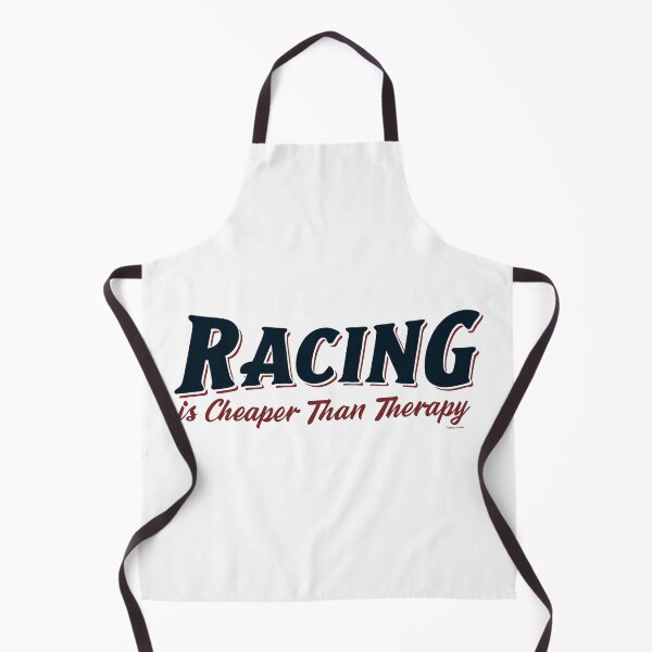 Item preview, Racing Is Cheaper Than Therapy designed and sold by Automotive Art by Greg.