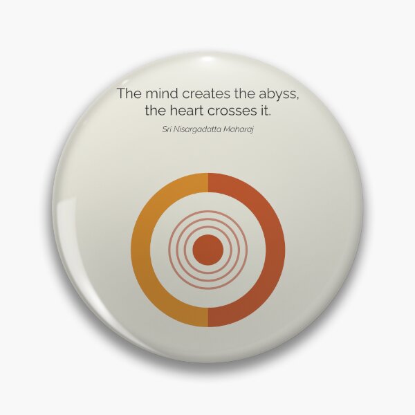 Item preview, Nisargadatta Maharaj Cross Abyss Philosophy Hinduism Quote Artwork designed and sold by kakarikihill.