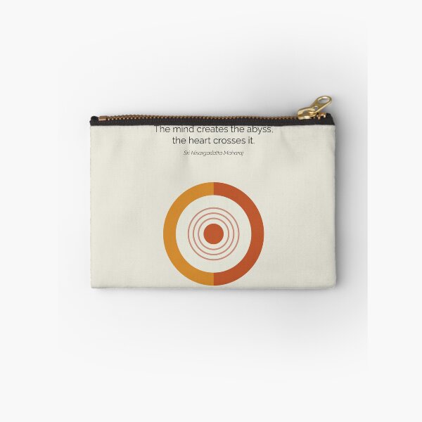 Item preview, Nisargadatta Maharaj Cross Abyss Philosophy Hinduism Quote Artwork designed and sold by kakarikihill.