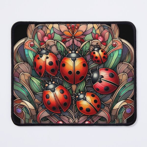 Item preview, Glass Garden Ladybug designed and sold by CAutumnTrapp.