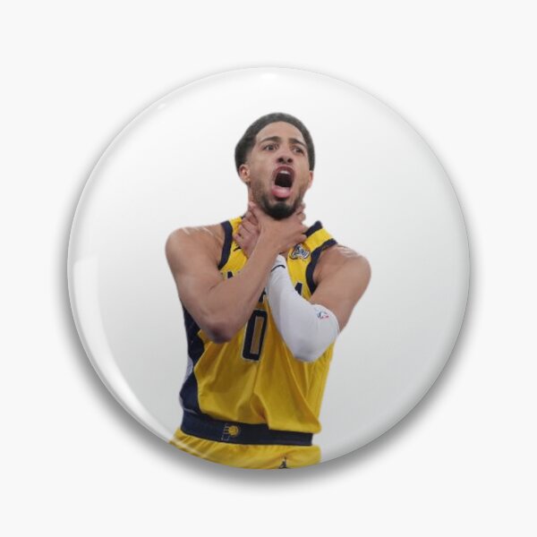 Item preview, Tyrese Haliburton Reggie Miller Choke Celebration designed and sold by sarah-332.