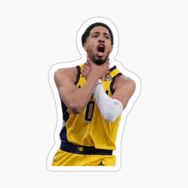 Item preview, Celebración del estrangulamiento de Tyrese Haliburton y Reggie Miller designed and sold by sarah-332.