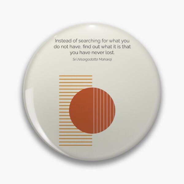 Item preview, Nisargadatta Maharaj Never Lost Philosophy Hinduism Quote Artwork designed and sold by kakarikihill.
