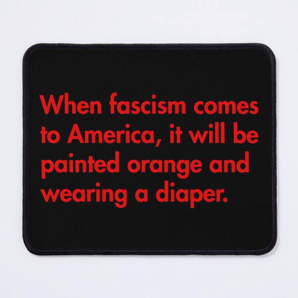 Item preview, When fascism comes to America - Anti Trump (red) designed and sold by Thelittlelord.