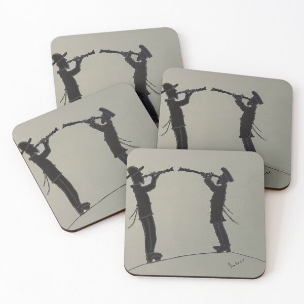 Item preview, Klezmer jazz silhouette designed and sold by BrianDekter.