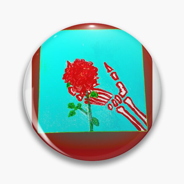 Item preview, Skeleton holding rose  designed and sold by oneofonetm.