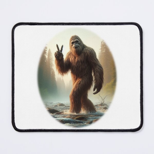 Item preview, Peace Out Bigfoot Forest River  designed and sold by PacImpressions.