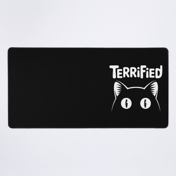Item preview, Terrified Cat Minimalist Artwork designed and sold by Hooodify.
