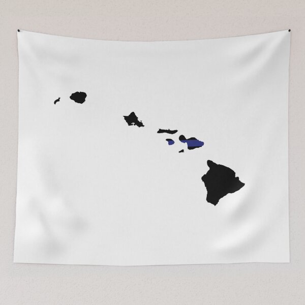 Item preview, Hawaii Thin Blue Line designed and sold by PhilbonianDezin.