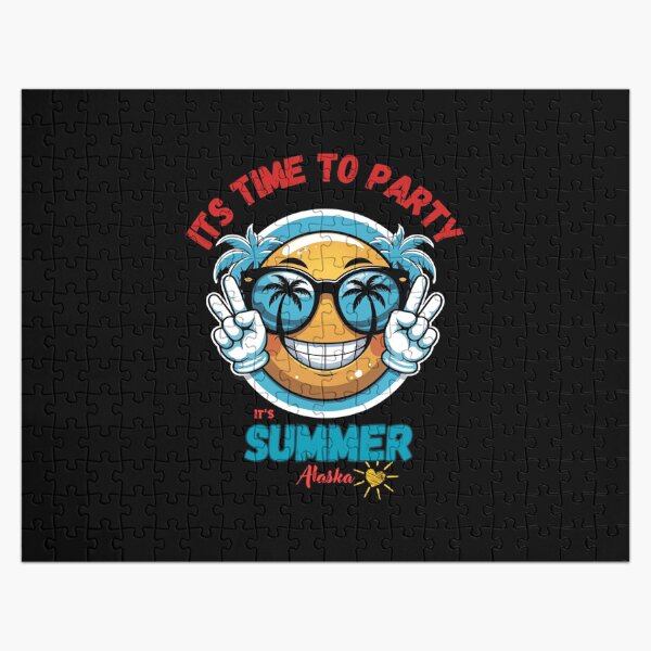 Item preview, It's Time to Party, Alaska Summer designed and sold by ZIKOsPrints.
