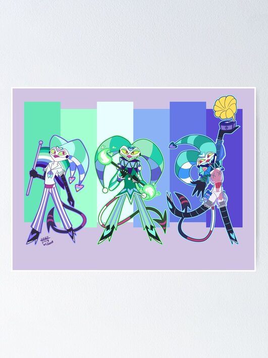 Thumbnail 1 of 3, Poster, Fizzarolli's Pride I designed and sold by TheEmily1220.