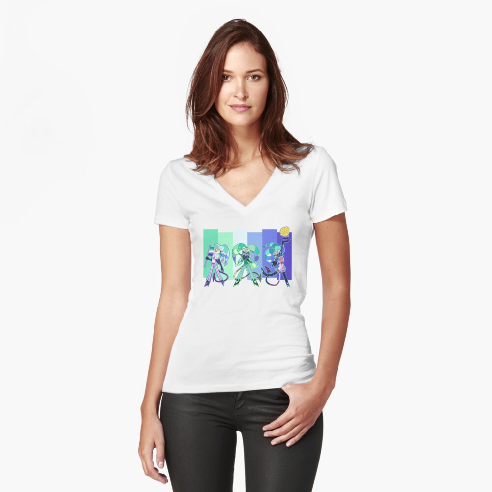 Item preview, Fitted V-Neck T-Shirt designed and sold by TheEmily1220.