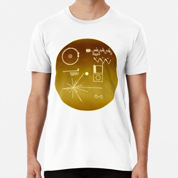 Item preview, Golden record voyager NASA official images space designed and sold by Val-Universe.