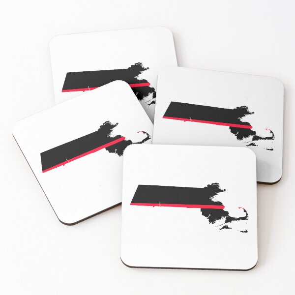 Item preview, Massachusetts Thin Red Line designed and sold by PhilbonianDezin.
