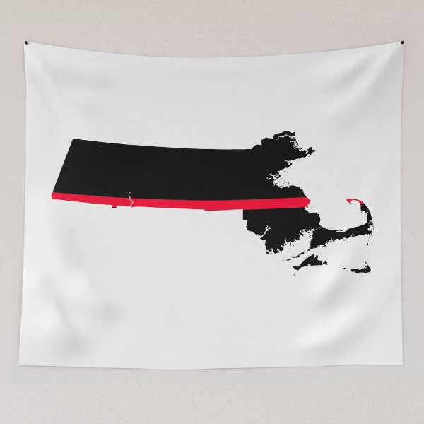 Item preview, Massachusetts Thin Red Line designed and sold by PhilbonianDezin.
