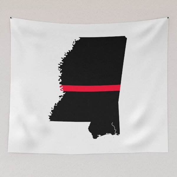 Item preview, Mississippi Thin Red Line designed and sold by PhilbonianDezin.