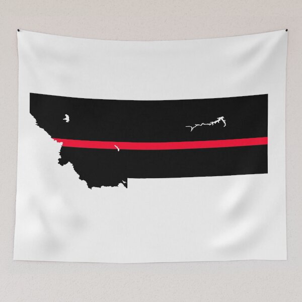 Item preview, Montana Thin Red Line designed and sold by PhilbonianDezin.