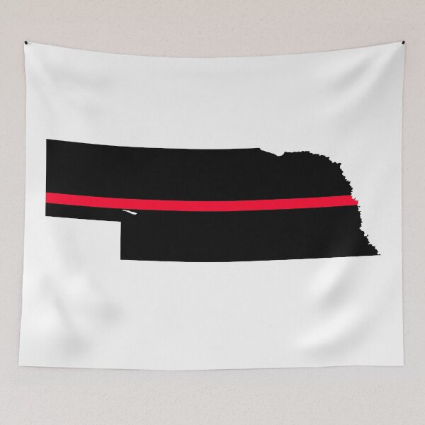 Item preview, Nebraska Thin Red Line designed and sold by PhilbonianDezin.