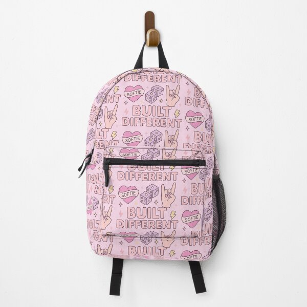 Item preview, Built Different - Pink designed and sold by Shopatmarlow.