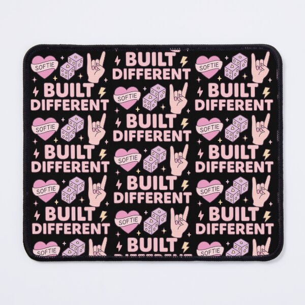 Item preview, Built Different - Black designed and sold by Shopatmarlow.