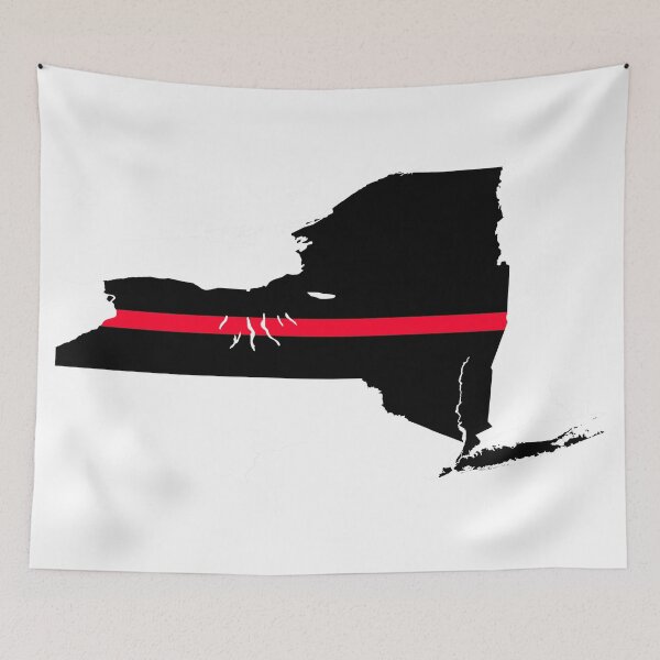 Item preview, New York State Thin Red Line designed and sold by PhilbonianDezin.